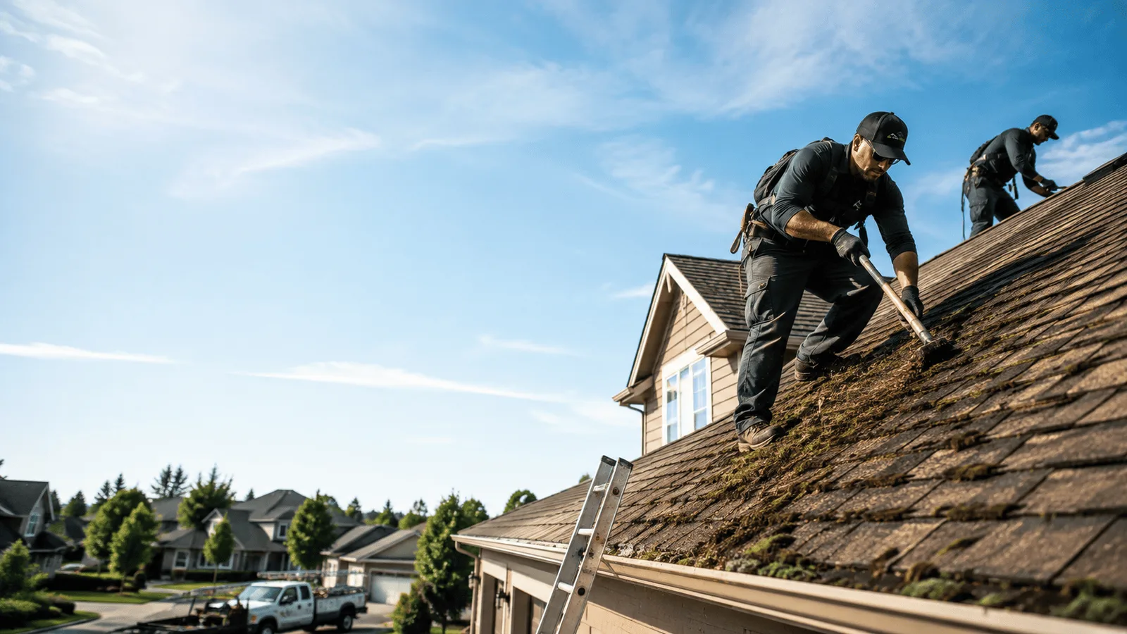 Roof Moss Removal in Lattimore, NC near me